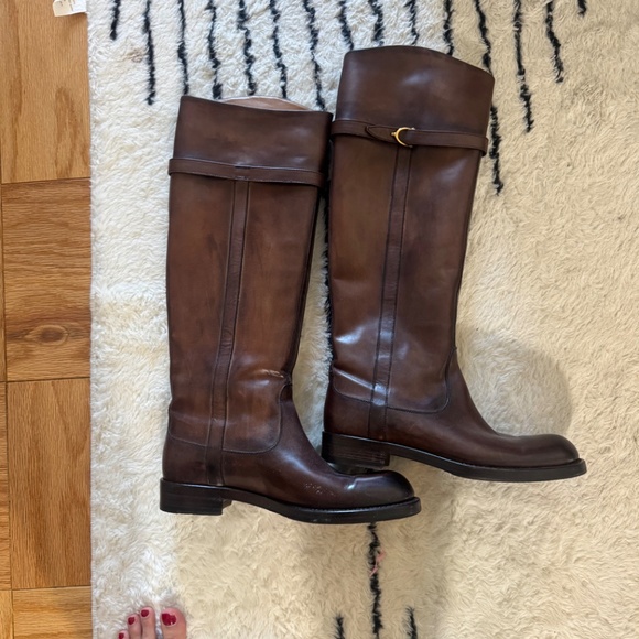 Gucci brown riding boot size 38 - Picture 6 of 11